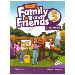 family and friends 5   دوره دوجلدی همراه با سی دی