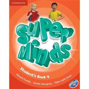 Super Minds 4 دوره دوجلدی همراه با سی‌دی