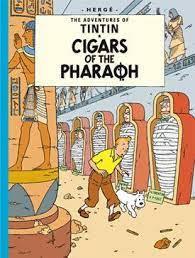 tintin cigars of the pharaoh