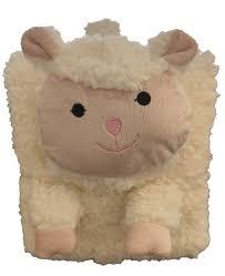 کیف کتاب پارچه ای عروسکی بره مامانش رو می خواد